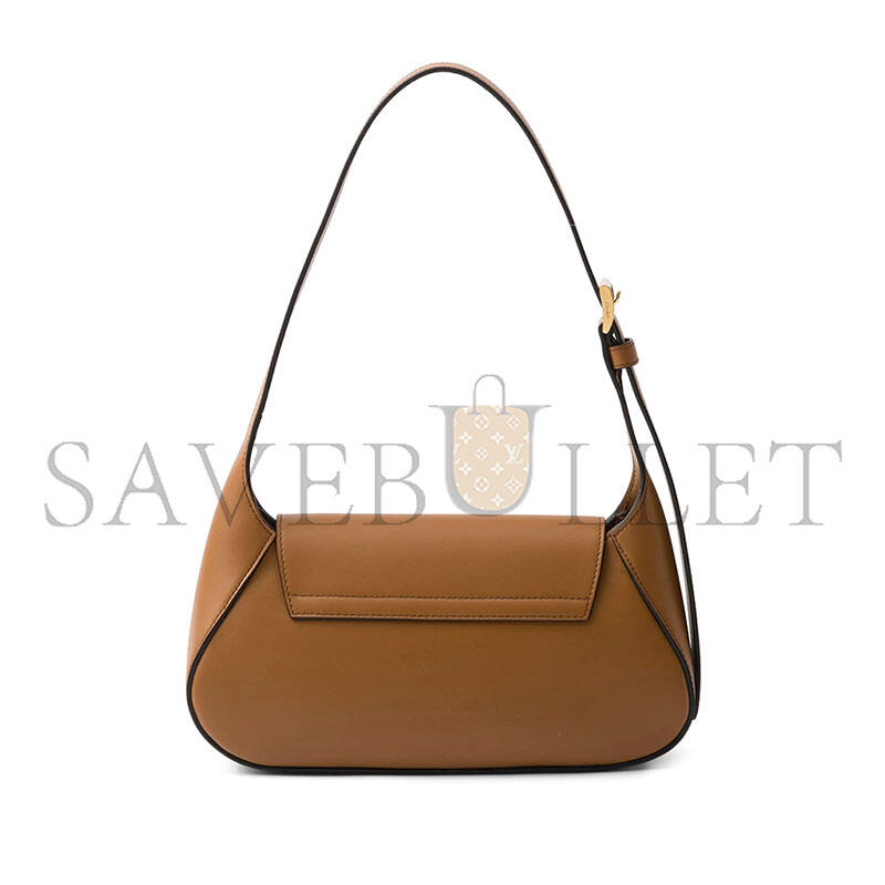 PRADA SMALL LEATHER SHOULDER BAG 1BD358 (25*15*5cm)